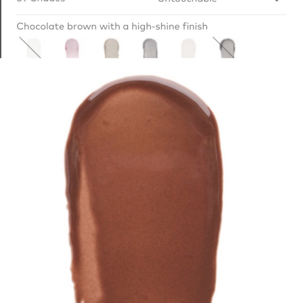 NEW! JEFFREE STAR THE GLOSS in UNTOUCHABLE Brown High Shine Lip Gloss Lip Stick - Picture 5 of 6